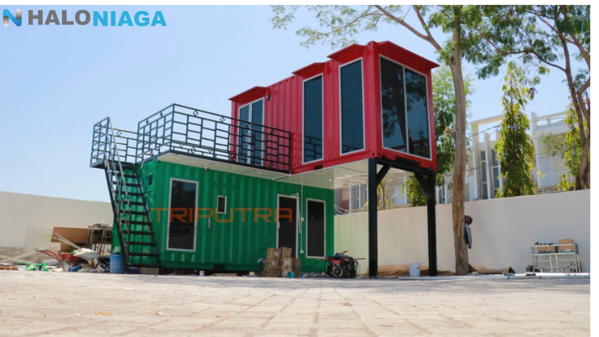 Contoh Cafe Container
