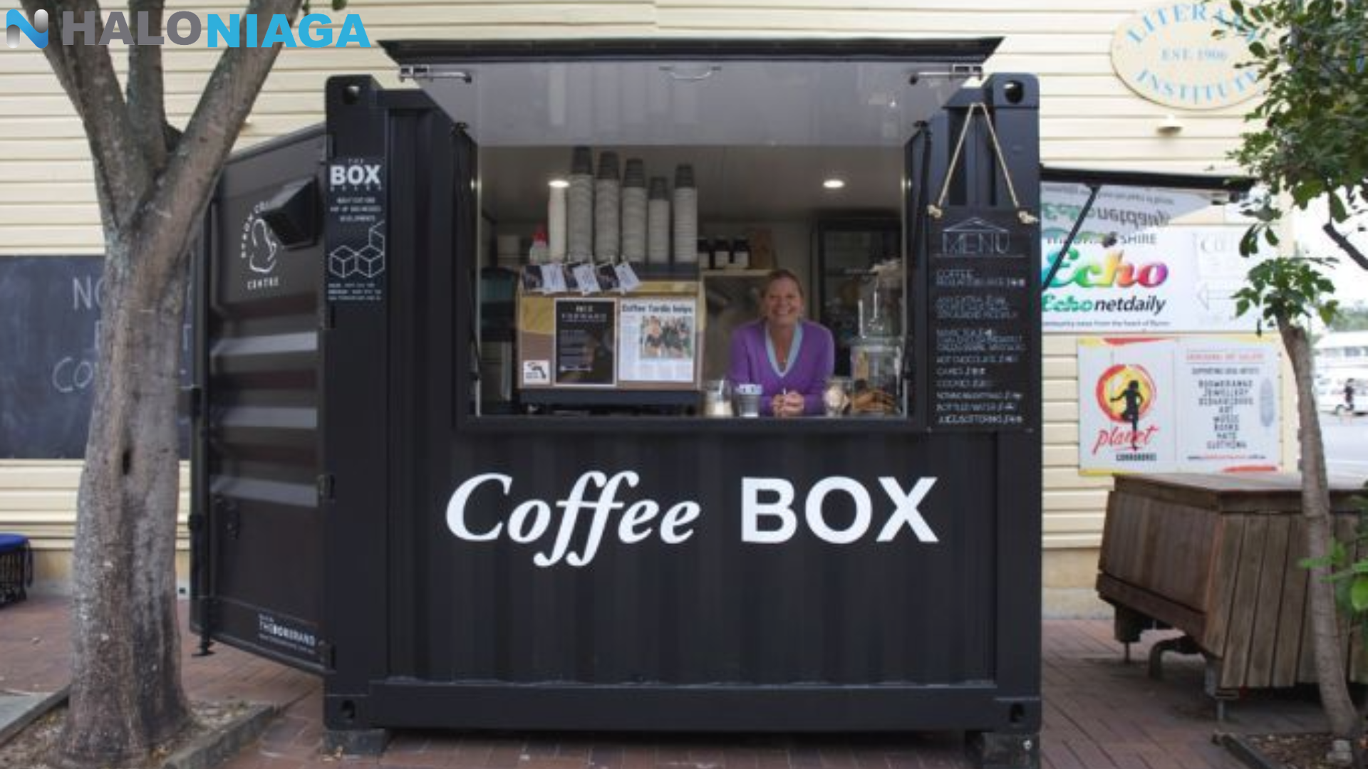 Mini box cafe
