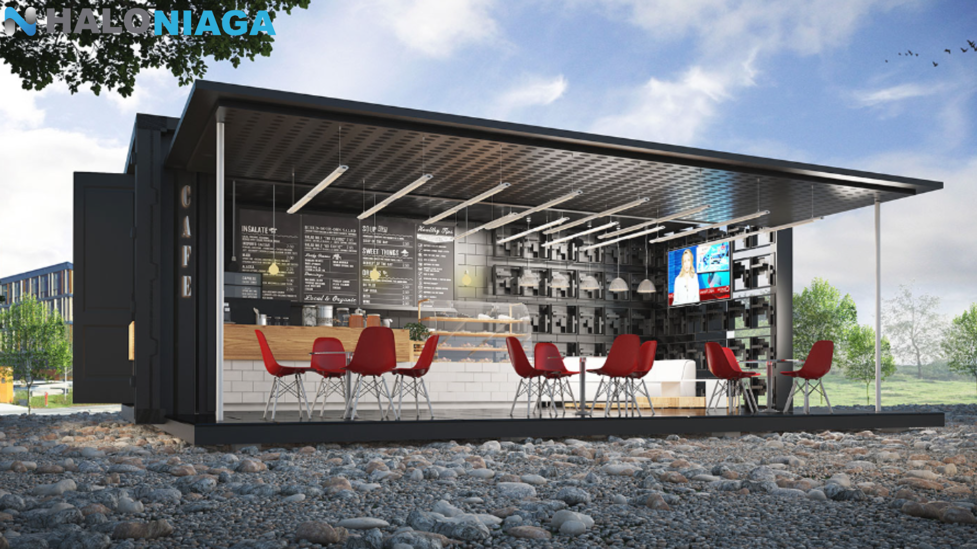 harga sewa container cafe