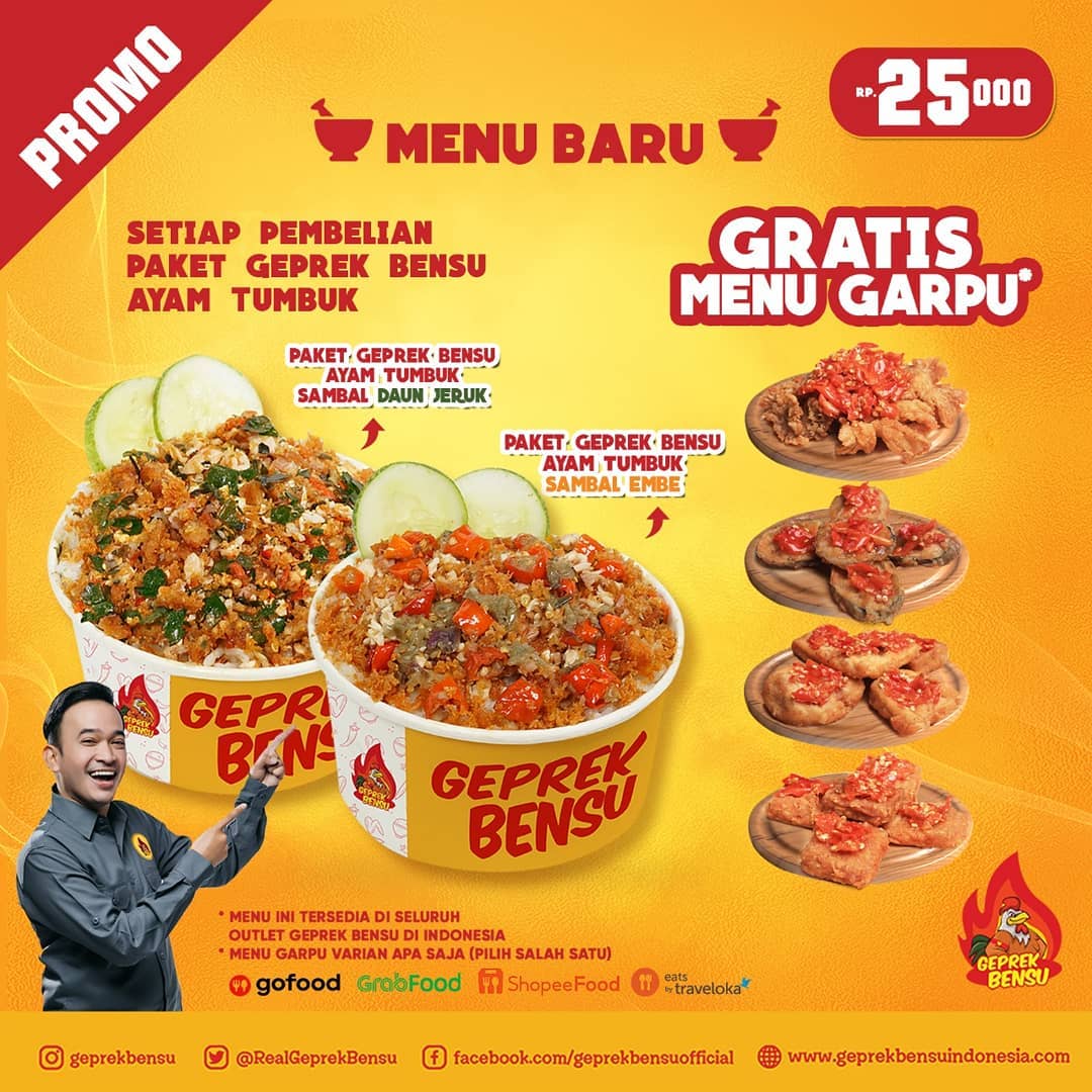cara beli franchise geprek bensu terbaru