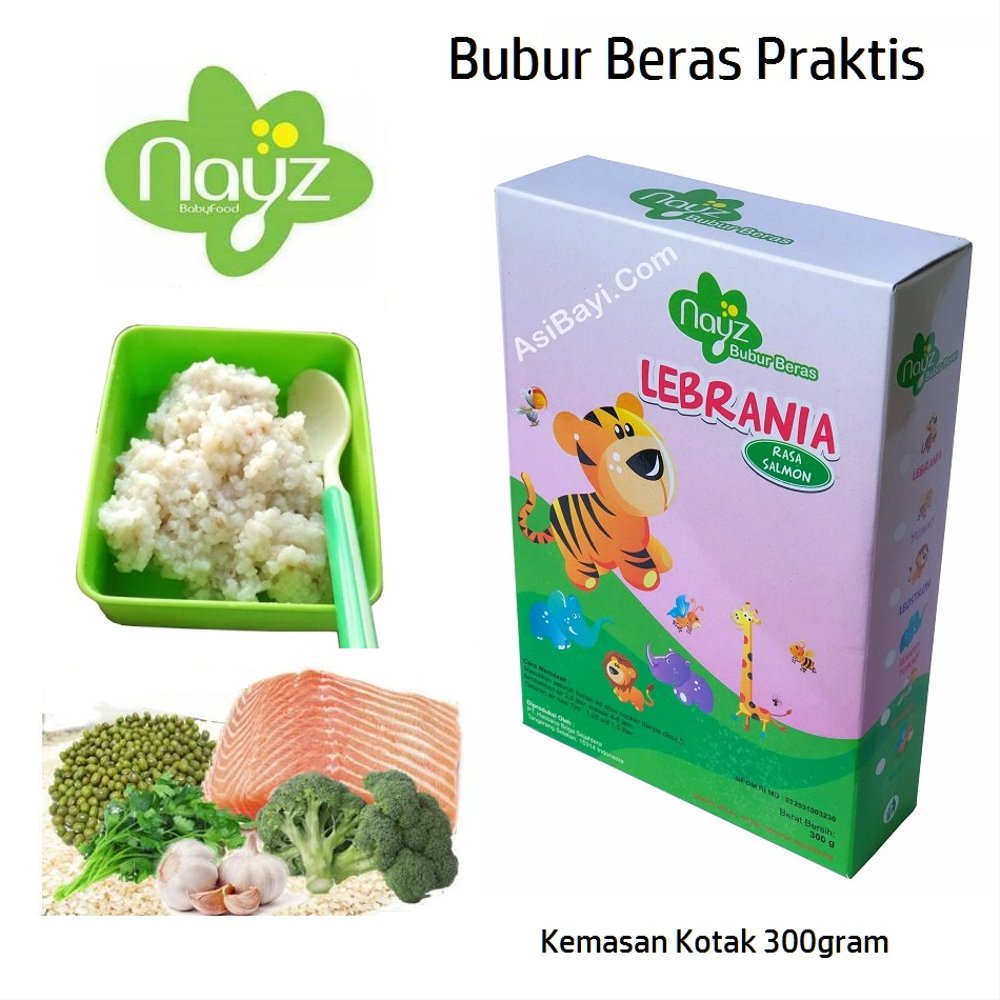 franchise bubur bayi nayz terbaru organik nayz bubur beras bayi merah kakap