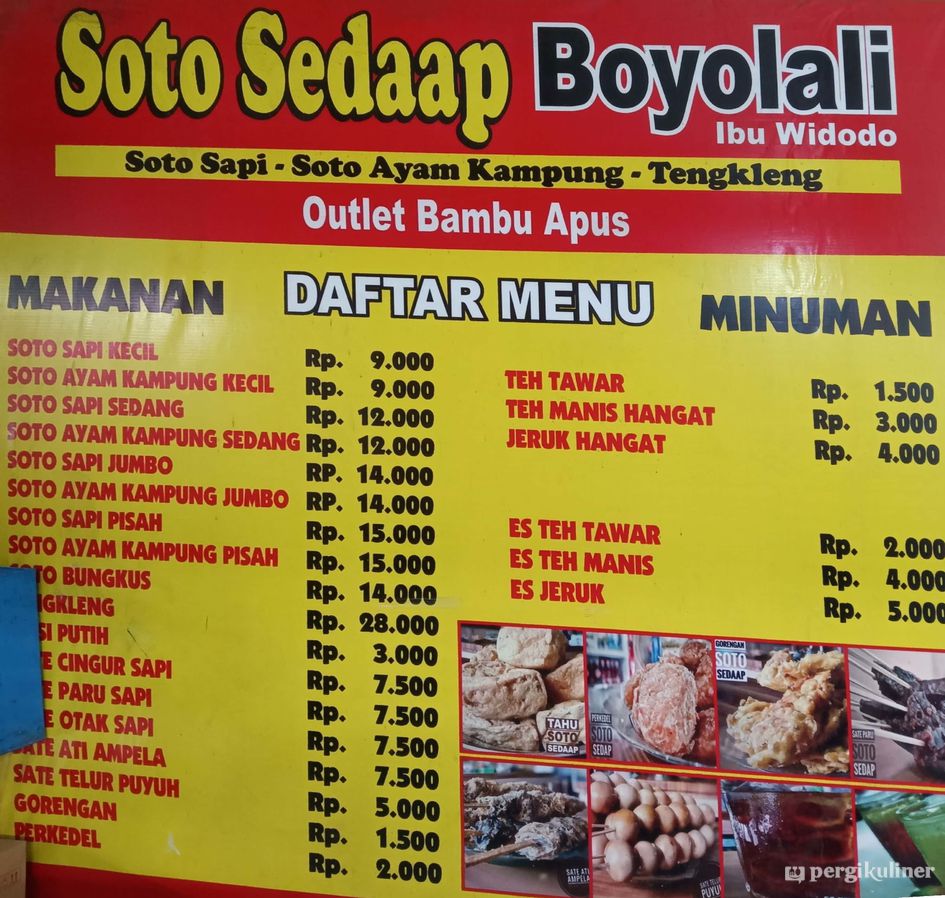 soto boyolali sedaap bandung