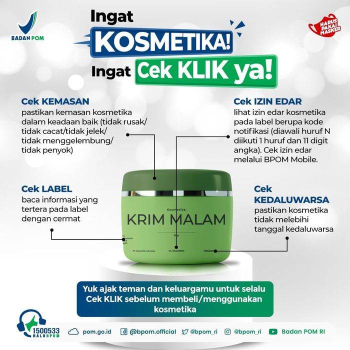cara cek produk merkuri